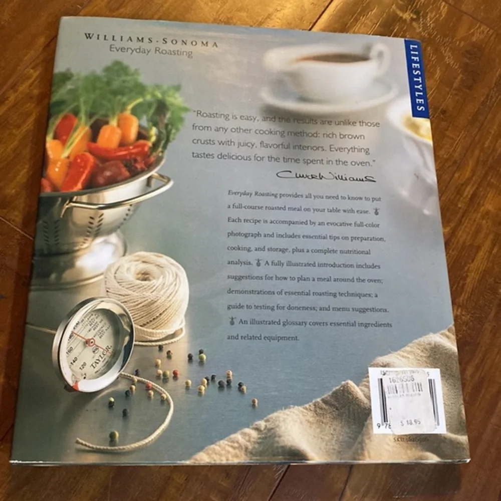 Everyday Roasting (Williams-Sonoma Lifestyles) hardcover cookbook‎